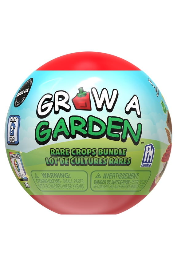 Rare Crops Bundle  Series 1  Mini Surprise Sphere Bundle -Includes DLC Code Redeemable on Roblox  Officially Licensed Construction Set by PhatMojo
