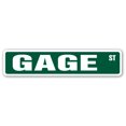 thumbnail image 1 of GAGE Street Sign Childrens Name Room Sign | Indoor/Outdoor |  30" Wide, 1 of 5