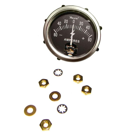 GAH30-0095 Ammeter (Amp) Gauge 60-0-60 Fits Minneapolis-Moline