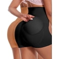 thumbnail image 1 of GAI YI Women's High Waist Tummy Control & Butt Lift Shapewear Boyshorts, 2-Pack Hip Enhancer Underwear, Breathable Comfort, ( Brown+Skin S), 1 of 7