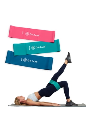Loop Resistance Exercise Bands with Exercise Guide 3-Piece