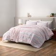 thumbnail image 1 of GAIAM Microfiber Comforter Set, Percale, 3 Piece King Multi Warm - Soft & Lightweight, Moisture-Wicking, Easy Care, 1 of 4