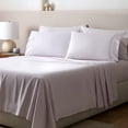 thumbnail image 1 of GAIAM Microfiber Cooling Sheet Set - Wrinkle-Resistant, Quick Dry, Brushed for Softness - Queen, Orchid Tint, 1 of 3
