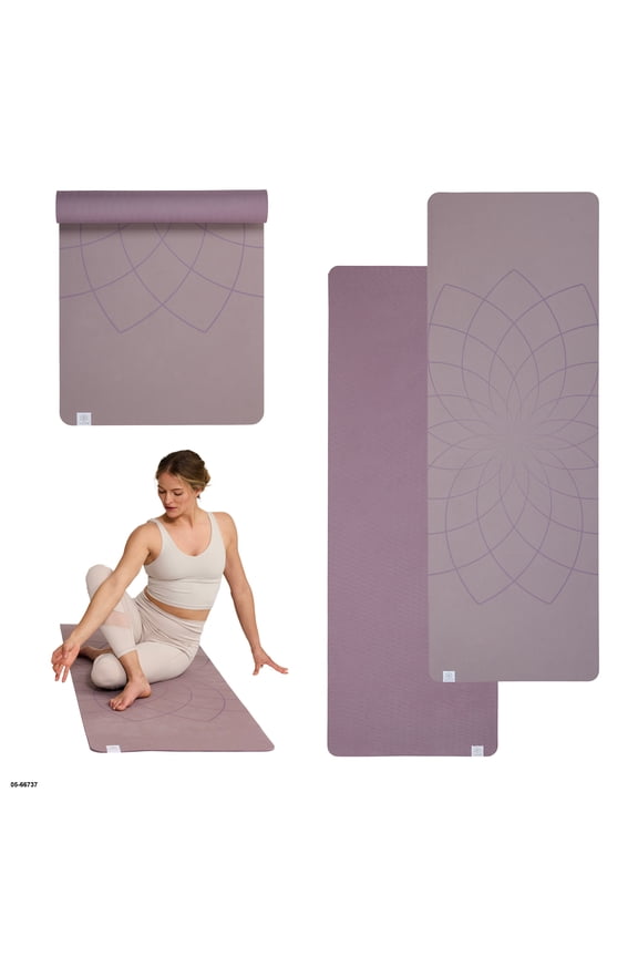 Performance Yoga Mat, Made of Durable TPE, 23.5" x 68" x 6MM Thick, Nirvana