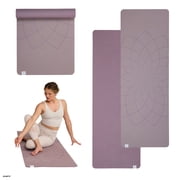 Gaiam Performance Yoga Mat, Made of Durable TPE, 23.5" x 68" x 6MM Thick, Nirvana