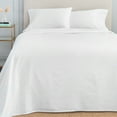 thumbnail image 1 of GAIAM® Relax 100% Cotton Garment Washed 4pc Sheet Set, Queen, Flower Medallion - Light Gray, 1 of 6