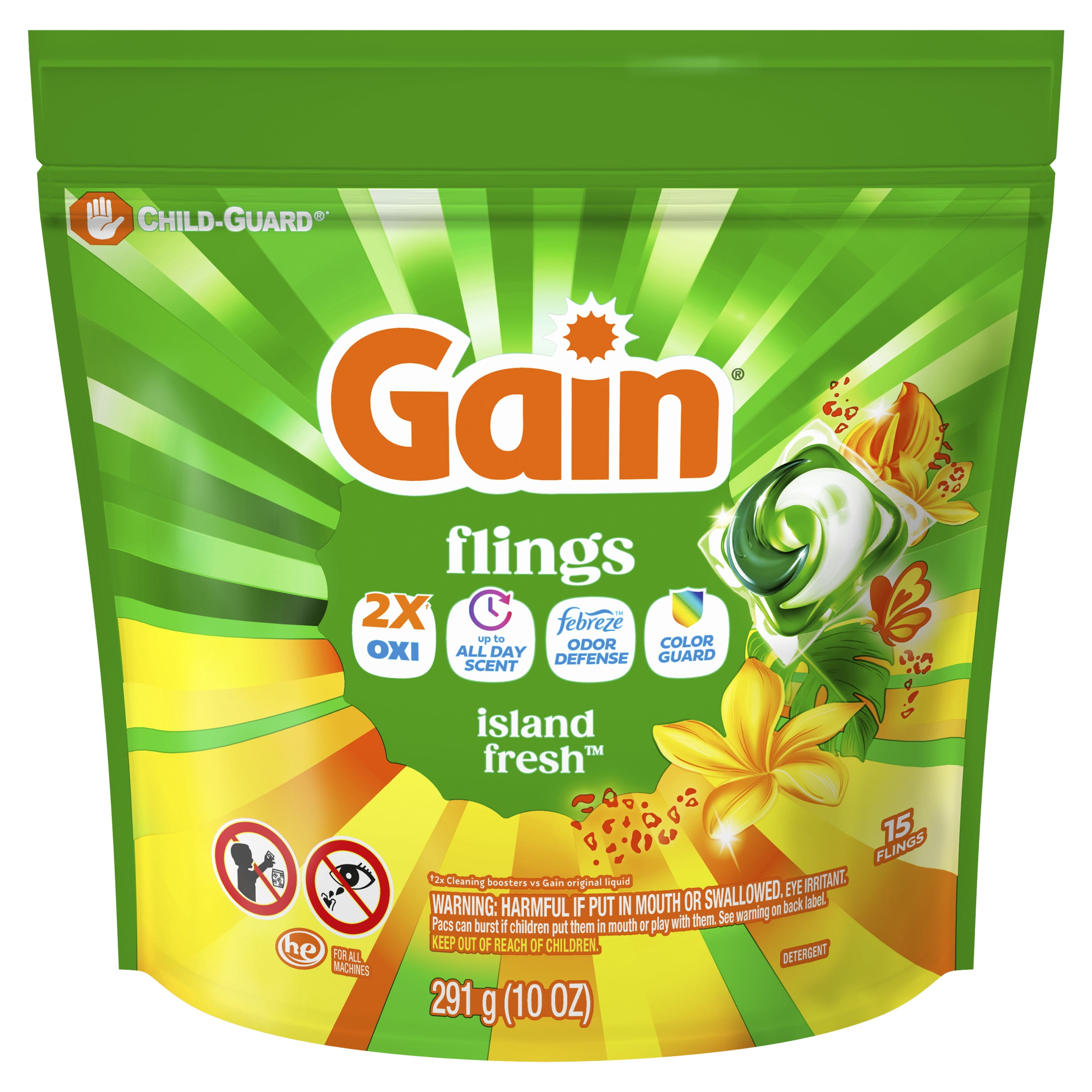 GAIN FLINGS IF 6/15CT B GN