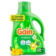 thumbnail image 1 of Gain Laundry Detergent Liquid, Now with Odor Defense, Original Scent, 39 fl oz, 29 Loads, 1 of 13