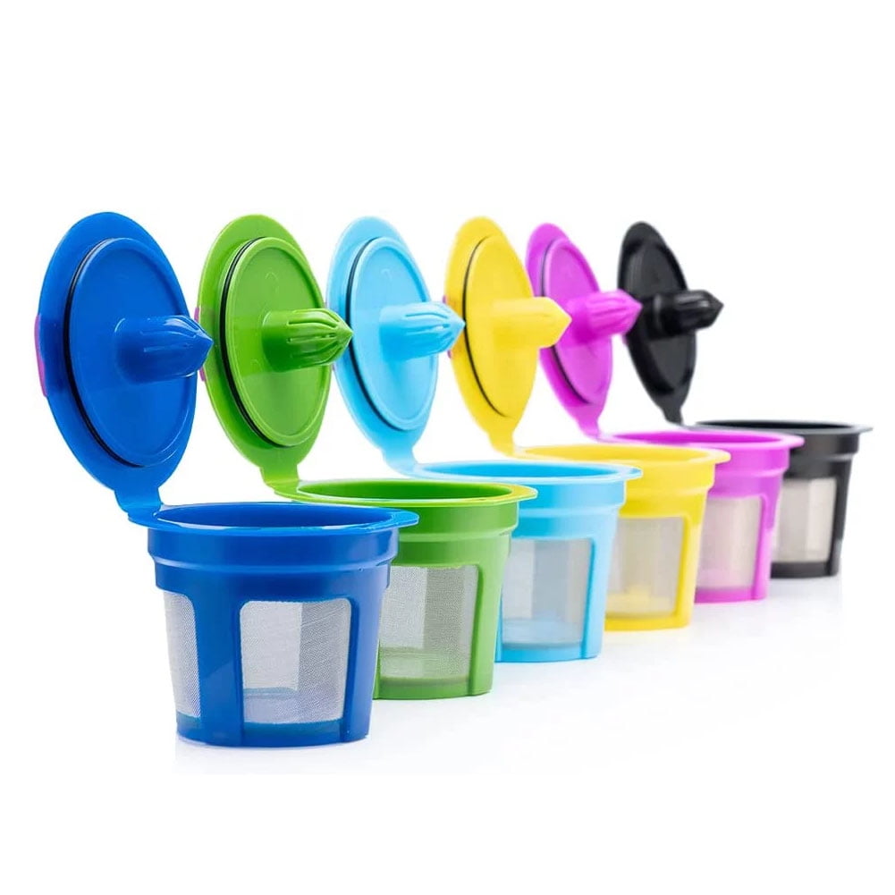 GAITON 6Pack Cafe Save Reusable K Cup Coffee Filters Refillable Coffee