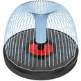GAIZERL Solar Fountain with Red Flower Attract Birds Upgrade 3.5W