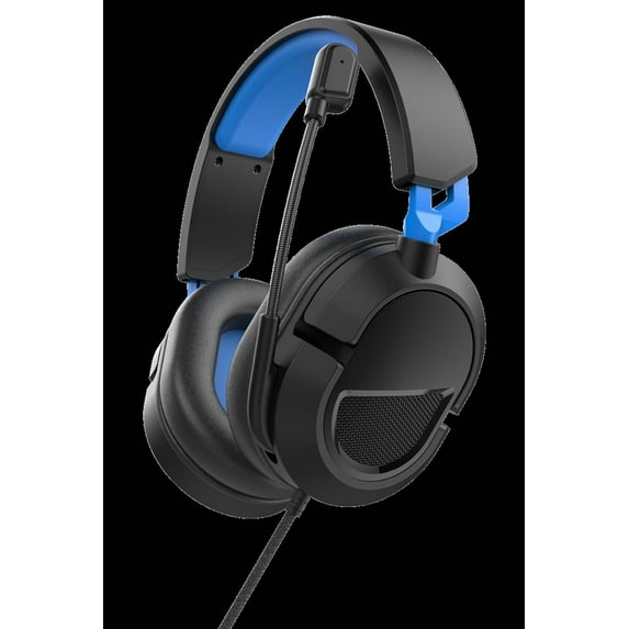 Wired Gaming Headset for PS5, PS4, PC, Laptop, Switch, MAC, Xbox Headset with Noise Canceling Microphone, Ultralight Weight, Black&Blue