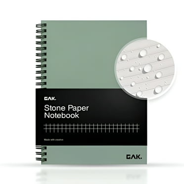 GAK Eco Friendly Ruled Writing Notebook, 8.5"' x 11", 100 Pages