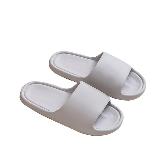 Samickarr Summer Slippers For Women And Men Indoor And Outdoor Wide Men's And Women's Home Slippers Summer Lovers Indoor And Outdoor Thick Soles Stepping Feeling Light Soft Soles Slippers