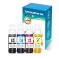 thumbnail image 1 of GALADA 4 Pack Color Sublimation Ink for Epson EcoTank Printers Refilled Sublimation Ink Bottles for Epson 2800 4800 2720 2803 2850 2400, Autofill Syringe-Free, 1 of 6