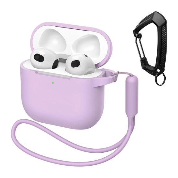 GALAPROX AirPods 4 Generation Case[2024] Soft Silicone Headphone Cover with Keychain|Hand Strap