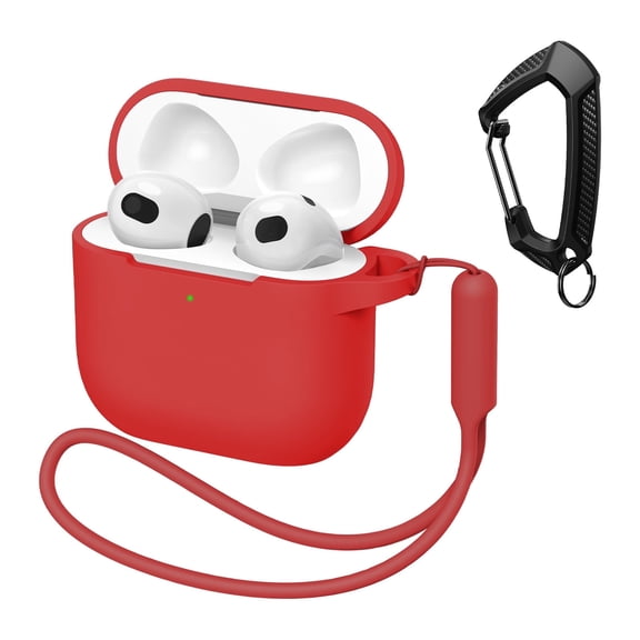 GALAPROX AirPods 4 Generation Case[2024] Soft Silicone Headphone Cover with Keychain|Hand Strap