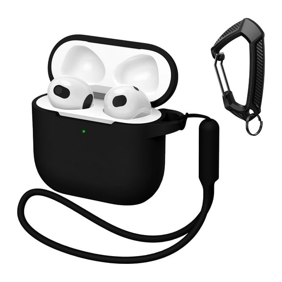 GALAPROX AirPods 4 Generation Case[2024] Soft Silicone Headphone Cover with Keychain|Hand Strap