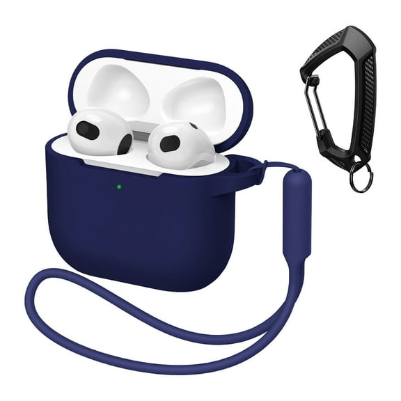 GALAPROX AirPods 4 Generation Case[2024] Soft Silicone Headphone Cover with Keychain|Hand Strap