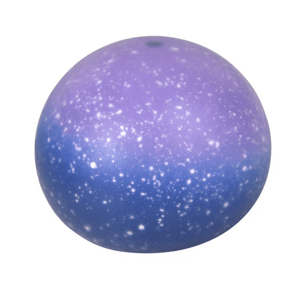 GALAXY ADULT STRESS BALL 2.4 Inch Weighted Sensory Tool with Soft Exterior for Office Home and Travel Calm