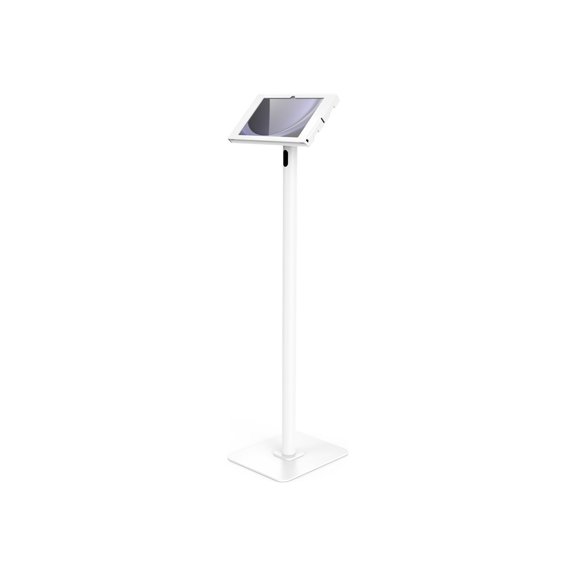 Compulocks - Mounting kit (stand, enclosure) - for tablet - lockable - high-grade aluminum - white - screen size: 11" - floor-standing - for Samsung Galaxy Tab A9+