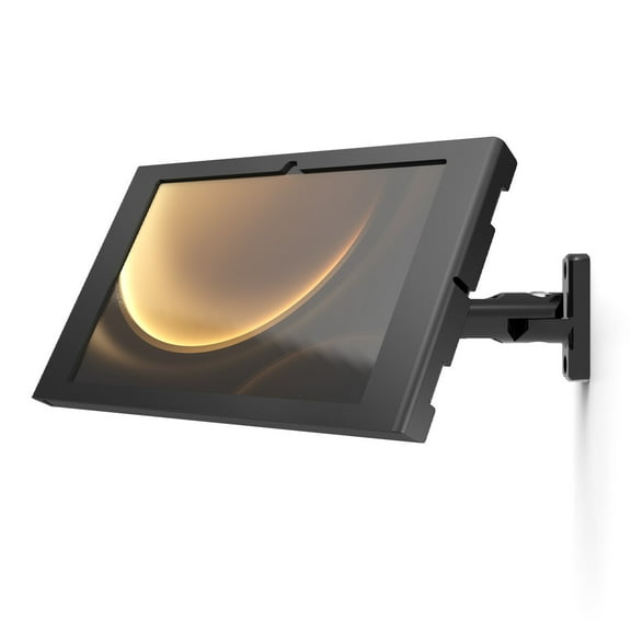 Galaxy Tab S9+/S9FE+/S10FE+ 12.4" Apex Enclosure Swing Wall Mount Black