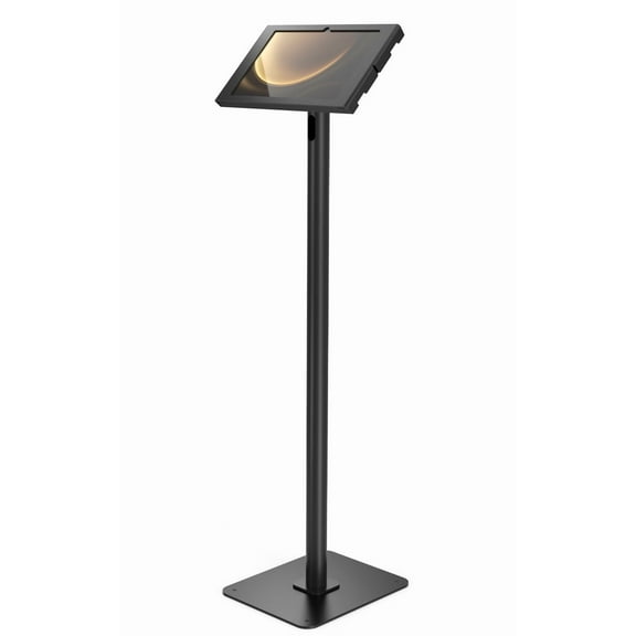 Galaxy Tab S9+/S9FE+/S10+ 12.4", Apex Enclosure Swift Floor Stand - Black