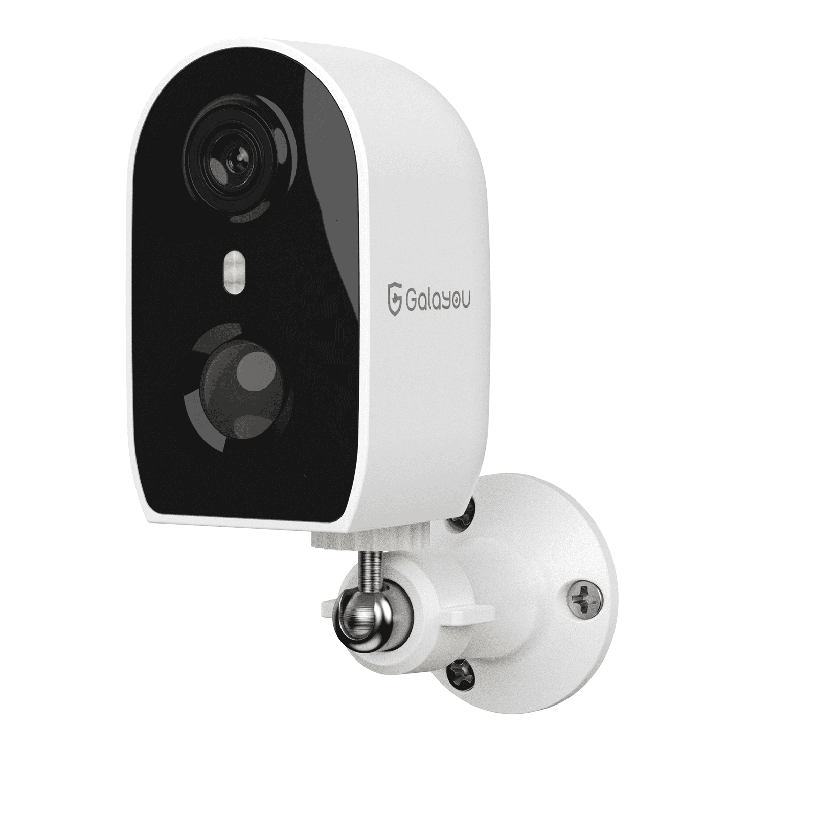 GALAYOU Battery Powered Security Camera, Outdoor Camera Wireless, 2.4Ghz WiFi AI Motion Detection Siren Alarm, Color Night Vision, Waterproof, 2-Way Audio, Cloud/SD Card Storage