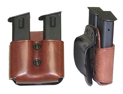 GALCO DOUBLE MAG PADDLE 22B FITS BELTS UP TO 1.75" BLACK LEATHER