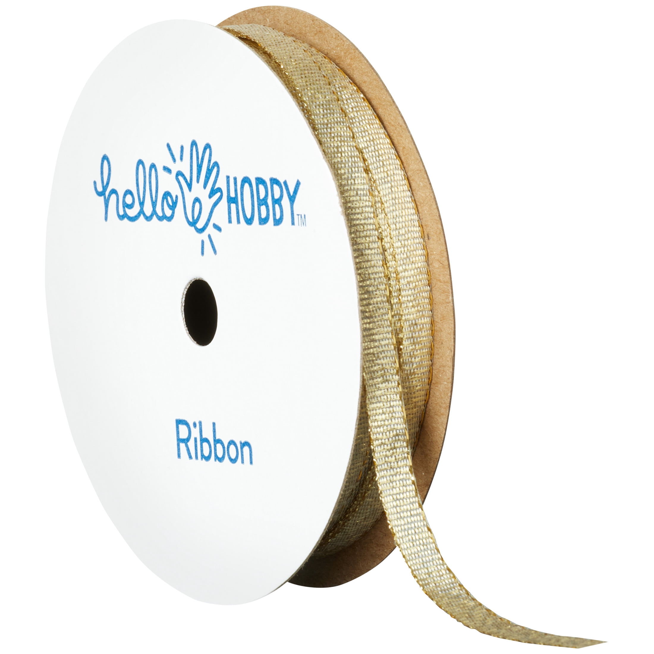 Hello Hobby GOLD Galena 1/4 inch x 5 yard ribbon