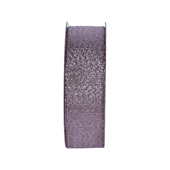 Gwen Studios 7/8" Galena Metallic Light Pink Ribbon, 3 yards
