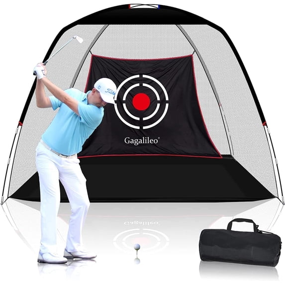 GALILEO Golf Net Golf Hitting Nets Training Aids Practice Nets for Backyard Driving Range Chipping with Target Carry Bag for Indoor Outdoor Sports