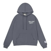 G-DEPT GALLERY DE-PT. Hoodies Sweatshirts,Unisex Hooded Hoodie Pullover Long Sleeves Sportswears,Couples Fashion Hip Hop Streetwears with Pockets for Women Men