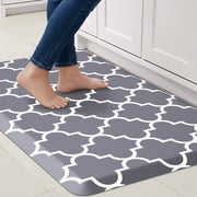 GALMAXS7 Kitchen Rug and Mat Kitchen Mat Non Slip Anti Fatigue Mats for Kitchen,17"x28",Gray