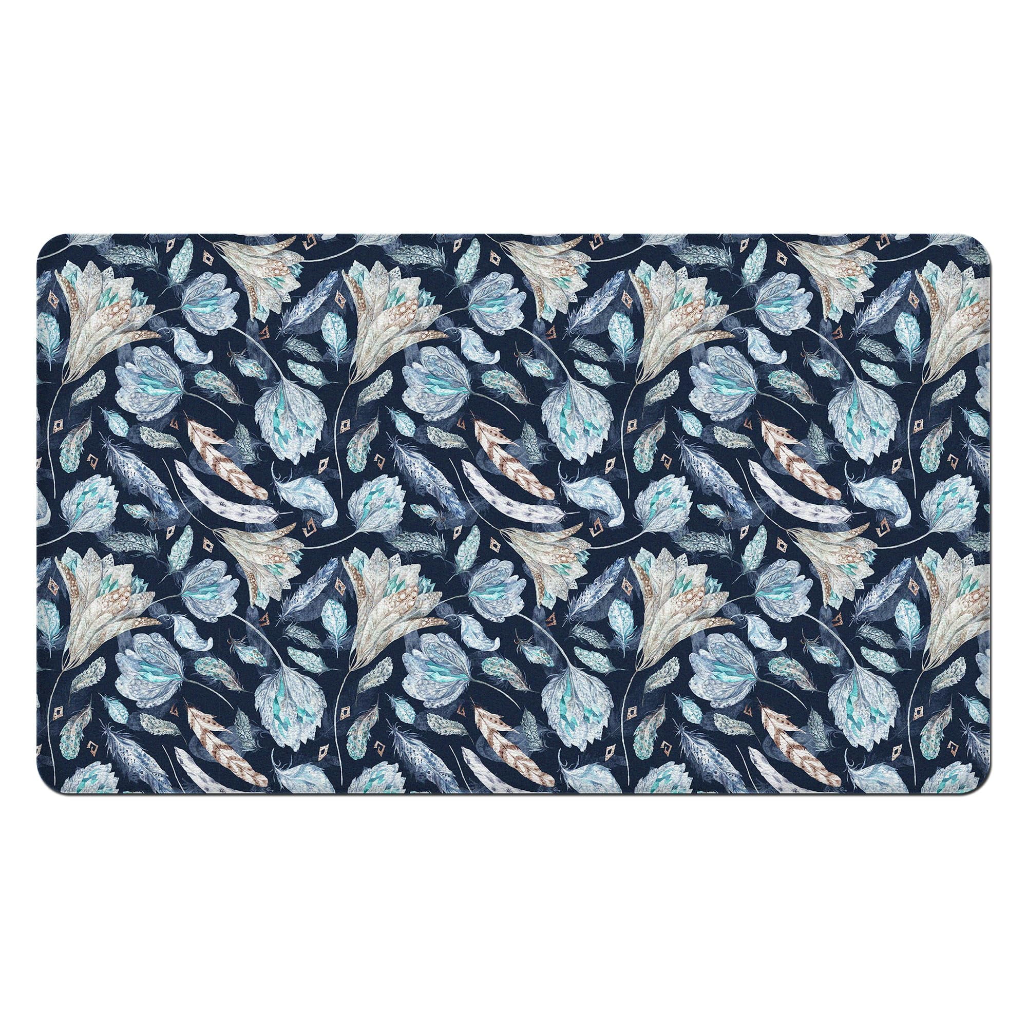 GALMAXS7 Boho Kitchen Rugs Kitchen Mats Bohemian Decor Anti Fatigue