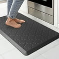 thumbnail image 1 of GALMAXS7 Kitchen Mat Anti Fatigue Cushioned Mat Black Kitchen Rug Memory Foam Ergonomic Rug 17"x 29", 1 of 10