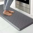 thumbnail image 1 of GALMAXS7 Kitchen Mat Anti Fatigue Cushioned Mat Gray Kitchen Rug Memory Foam Ergonomic Rug 17"x 47", 1 of 11
