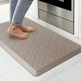 thumbnail image 1 of GALMAXS7 Kitchen Mat Anti Fatigue Cushioned Mat Khaki Kitchen Rug Memory Foam Ergonomic Rug 17"x 29", 1 of 11