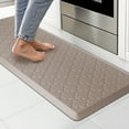thumbnail image 1 of GALMAXS7 Kitchen Mat Anti Fatigue Cushioned Mat Khaki Kitchen Rug Memory Foam Ergonomic Rug 17"x 47", 1 of 11