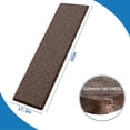 thumbnail image 1 of GALMAXS7 Kitchen Mat Anti Fatigue Cushioned Mat Mixed Brown Kitchen Rug Memory Foam Ergonomic Rug 17"x 60", 1 of 9