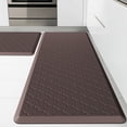 thumbnail image 1 of GALMAXS7 Kitchen Mat Anti Fatigue Cushioned Non Slips Kitchen Rugs and Mats Comfort Foam Floor Mat for Standing,20"x30"+20"x60",Brown, 1 of 10