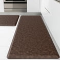 thumbnail image 1 of GALMAXS7 Kitchen Mat Anti Fatigue Cushioned Non Slips Kitchen Rugs and Mats Comfort Foam Floor Mat for Standing,20"x30"+20"x60",Mixed Brown, 1 of 10
