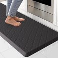 thumbnail image 1 of GALMAXS7 Kitchen Mat Anti Fatigue Mats for Kitchen Black Kitchen Rug Memory Foam Ergonomic Rug 20"x 60", 1 of 10
