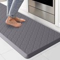 thumbnail image 1 of GALMAXS7 Kitchen Mat Anti Fatigue Mats for Kitchen Gray Kitchen Rug Memory Foam Ergonomic Rug 20"x 60", 1 of 10