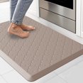 thumbnail image 1 of GALMAXS7 Kitchen Mat Anti Fatigue Mats for Kitchen Khaki Kitchen Rug Memory Foam Ergonomic Rug 20"x 30", 1 of 10