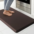 thumbnail image 1 of GALMAXS7 Kitchen Mat for Standing,Anti Fatigue Mats for Kitchen ,Non Slips Kitchen Rugs and Mats for floor 17.3"x28",Brown, 1 of 9