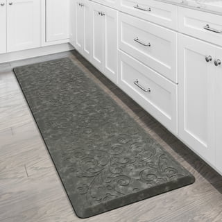  KMAT Kitchen Mat Cushioned Anti-Fatigue Floor Mat Waterproof  Non-Slip Standing Mat Ergonomic Comfort Floor Mat Rug for  Home,Office,Sink,Laundry,Desk 17.3 (W) x 28(L),Brown : Home & Kitchen