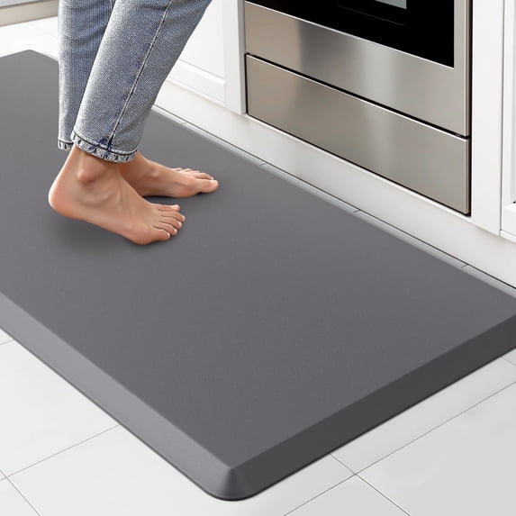 GALMAXS7 Kitchen Mat for Standing,Anti Fatigue Mats for Kitchen ,Non Slips Kitchen Rugs and Mats for floor 17.3"x39",Gray