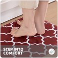 thumbnail image 1 of GALMAXS7 Kitchen Rug and Mat Kitchen Mat Non Slip Anti Fatigue Mats for Kitchen,17"x60",Red, 1 of 2