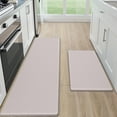 thumbnail image 1 of GALMAXS7 Kitchen Rugs and Mats Kitchen Mat Anti Fatigue Mats for kitchen, Non Slips Kitchen Floor Mat for Standing,17"x29"+17"x71",Ivory, 1 of 10