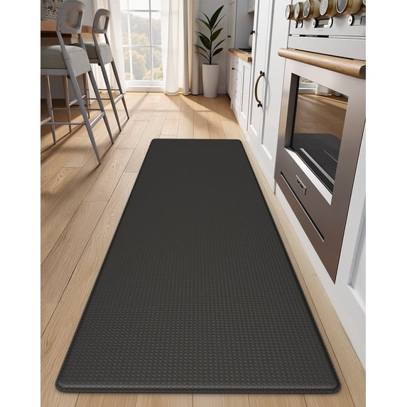 GALMAXS7 Kitchen Rugs and Mats Kitchen Mat Anti Fatigue Mats for kitchen, Non Slips Kitchen Floor Mat for Standing,17"x59",Black